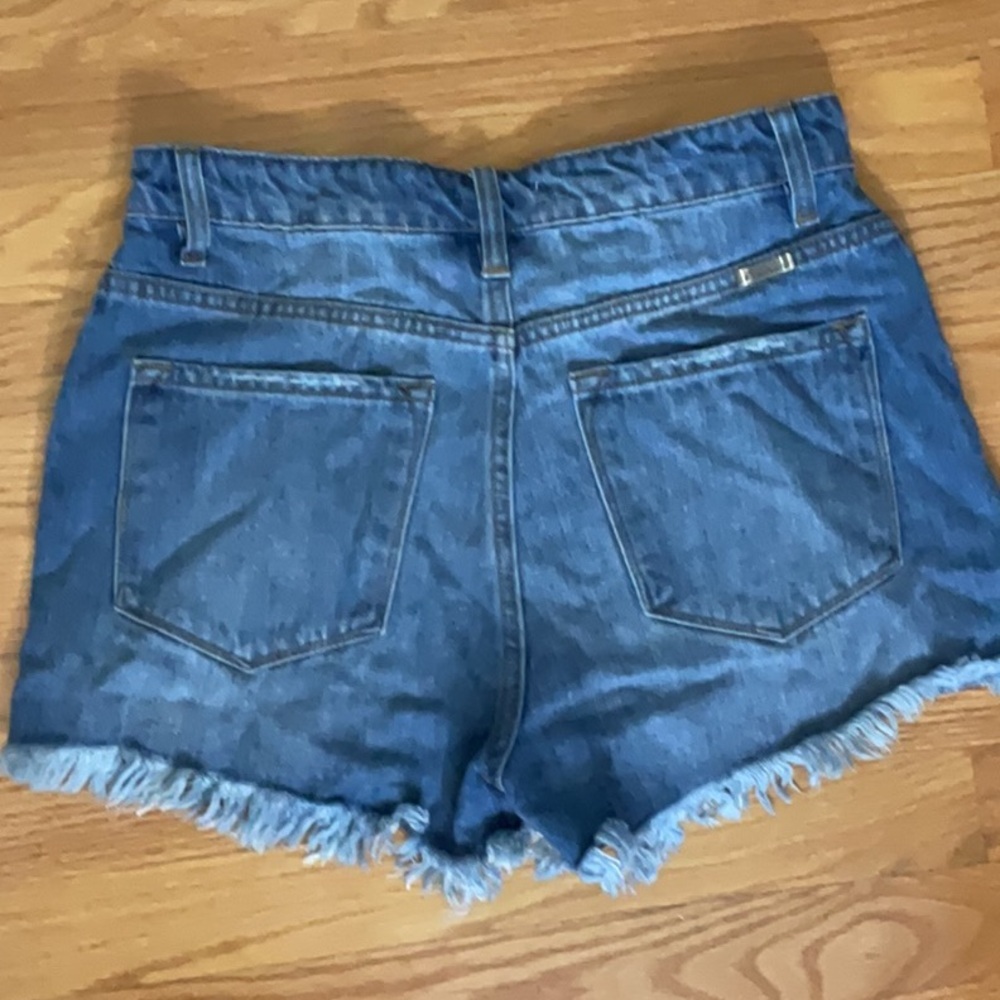 KanCan Blue Distressed Jean Shorts - Picture 4 of 9